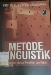 Image of Metode Linguistik : Ancangan Metode Penelitian dan Kajian